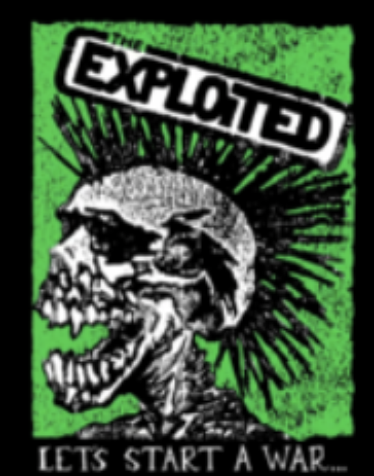 EXPLOITED - Let's Start A War - Patch